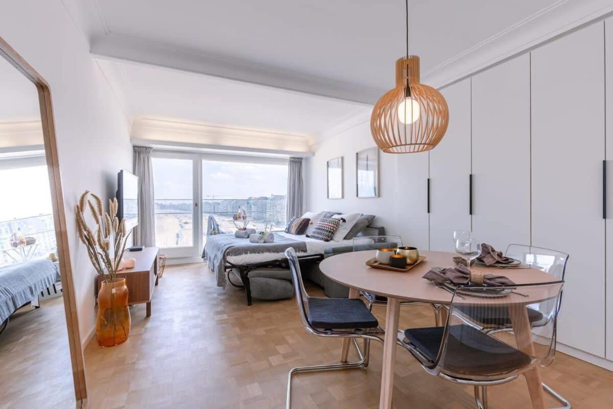Apartament Stunning Studio With Sea-View And Terrace Knokke-Heist Zewnętrze zdjęcie